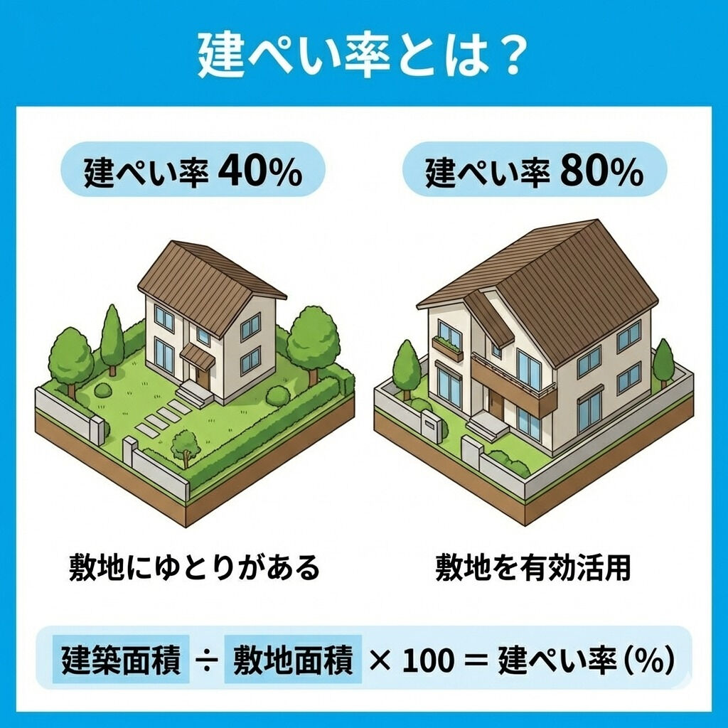 【建ぺい率って何？】