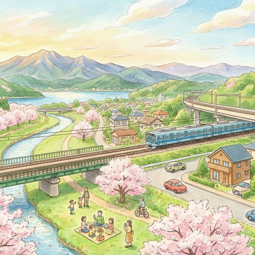 【自然と利便性が調和する、相模原市の豊かな暮らし】