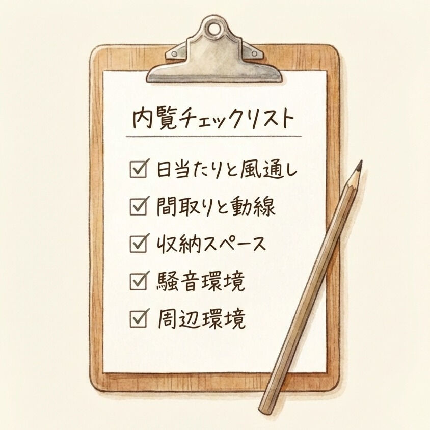 【内覧でチェックすべきポイント5選】